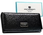 portfel damski skóra+pu ptn px27-cnf-5440 black