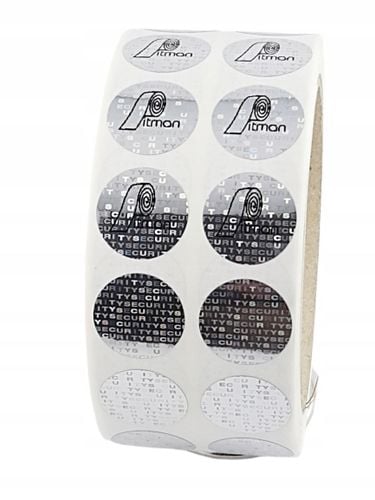 PLOMBA HOLOGRAM SECURITY VOID fi 20 mm - 250 szt na Arena.pl