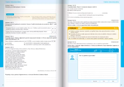 Teraz egzamin ósmoklasisty. Język polski. Repetytorium. Egzaminy od 2025 r. na Arena.pl
