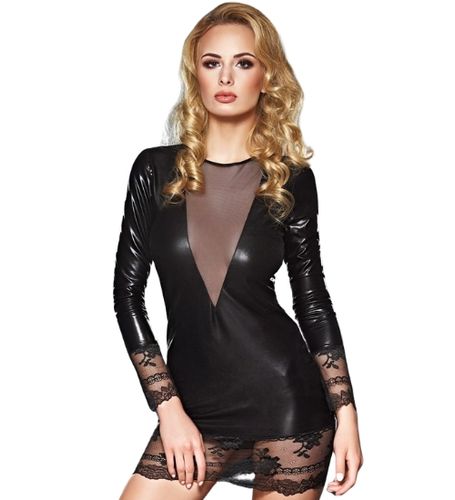 Zmysłowa sukienka z dekoltem w kształcie V L na Arena.pl