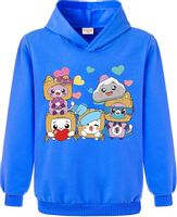 Minhuaha bluza z kapturem dla chłopców bawełniana 160