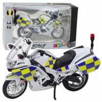 Motocykl policyjny z efektami świetlnymi i dźwiękowymi