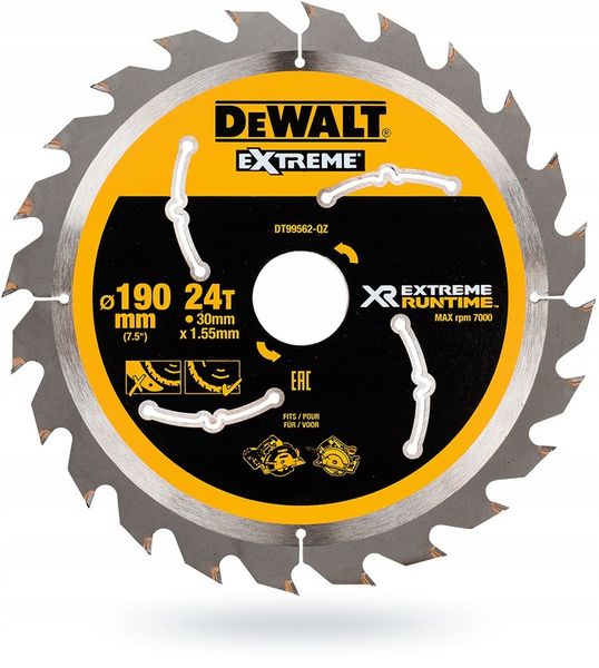 DeWalt 190mm/30mm DT99562QZ zdjęcie 1