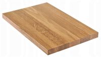 DESKA DO KROJENIA DREWNIANA DĘBOWA DAB 30x20x2cm GRUBA SOLIDNA