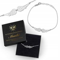 SREBRNA BRANSOLETKA prezent BIERZMOWANIE GRAWER