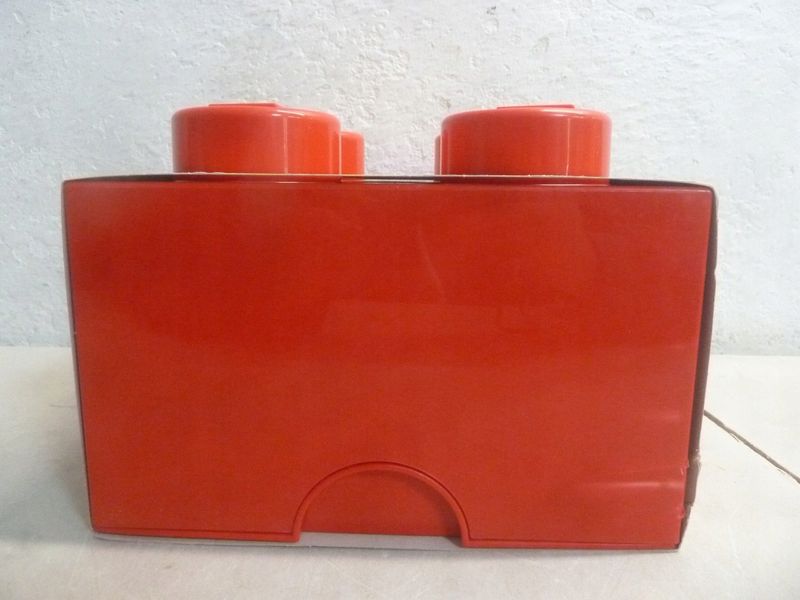 Pojemnik LEGO Storage Brick 4 czerwony zdjęcie 7