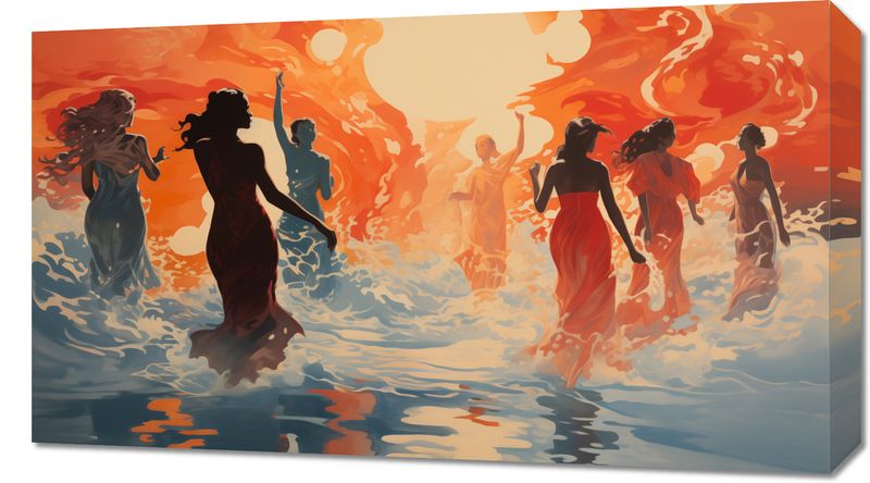 Obraz 70x40cm Taneczny Żar zdjęcie 1
