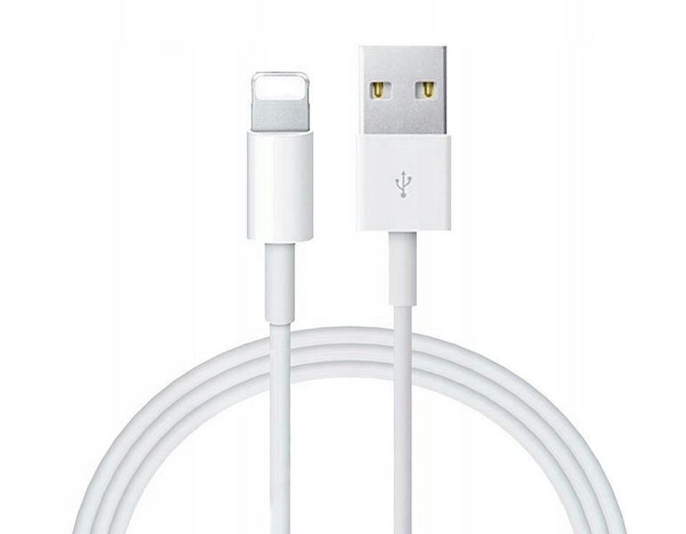 Kabel 1A Ligthing biały 1M zdjęcie 2