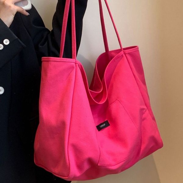 Torba materiałowa minimalistyczna duża TP15F zdjęcie 4