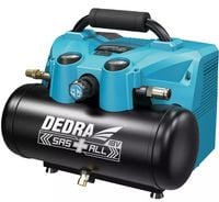 kompresor akumulatorowy 6l 2*18v sas - ded7077v