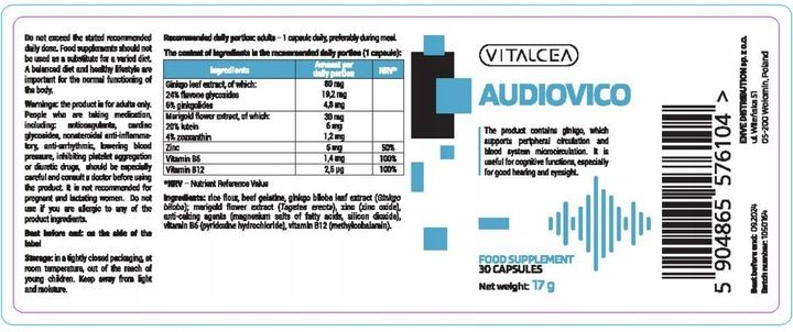 Audiovico - suplement na dobry słuch zdjęcie 9