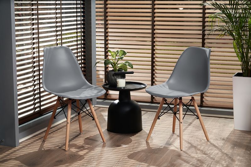 krzesło eva szare (ikeabox) zdjęcie 3