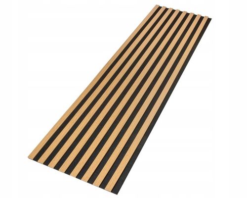 Lamele ścienne, akustyczne 54x260 cm na czarnym filcu Dąb i inne na Arena.pl