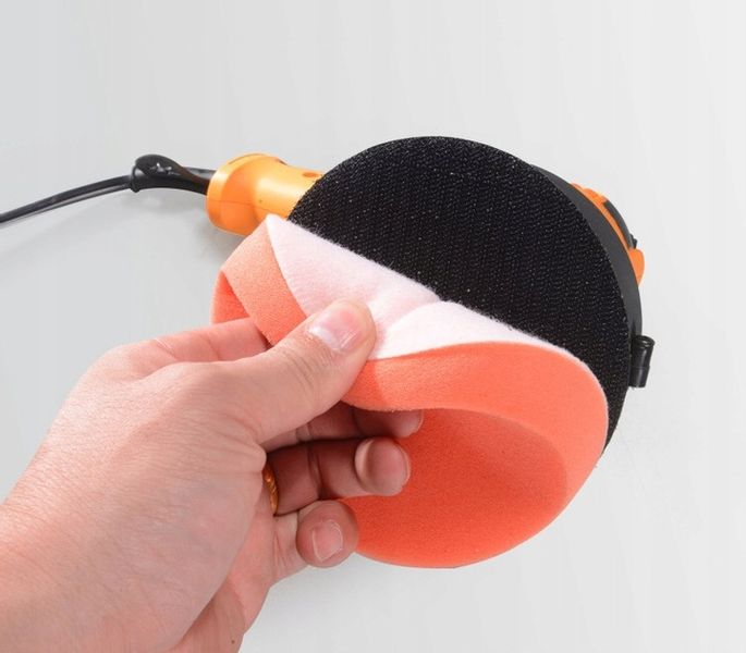 POLERKA SAMOCHODOWA SZLIFIERKA Z REGULACJĄ OBROTÓW + ZESTAW GĄBEK zdjęcie 11