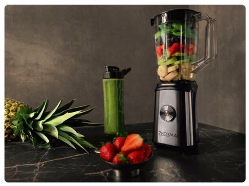 Blender kielichowy Zeegma 4w1 Bidon Młynek Mikser na Arena.pl