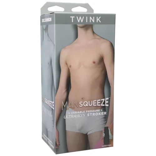 doc johnson man squeeze twink - maszyna intymna, system regulacji na Arena.pl