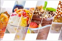 Tło PRODUKTOWE kulinarne Flat Lay na bloga insta