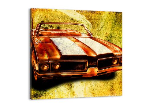 Obraz Na Płótnie - Stary Samochód  - 60X60 Cm - Ac60X60-0531 na Arena.pl