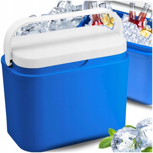 LODÓWKA TURYSTYCZNA 10L na WKŁADY MROŻĄCE do auta KAMPERA łodzi piknik na Arena.pl