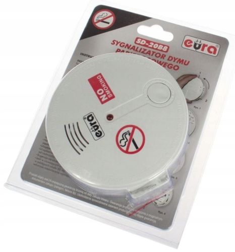 Czujnik dymu papierosowego Eura SD-20B8 85dB LED na Arena.pl