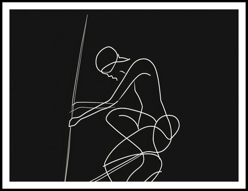 Plakat 100x75cm Linia na Arena.pl