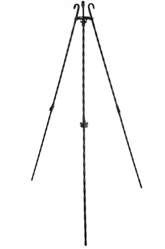 Grill trójnóg 187 cm ruszt chromowany 60 cm łańcuszki mocny wyrób PL na Arena.pl