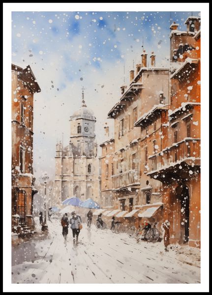 Plakat 68x98cm Urok Starych Miast zdjęcie 3