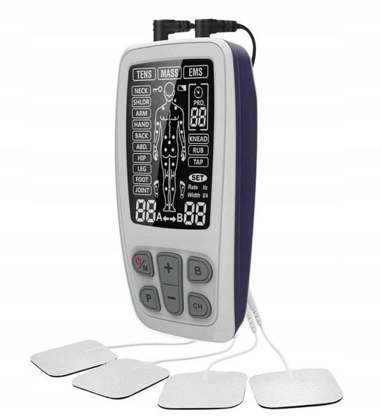 ELEKTROSTYMULATOR Mięśni RoovJoy TENS EMS MASS USB zdjęcie 5