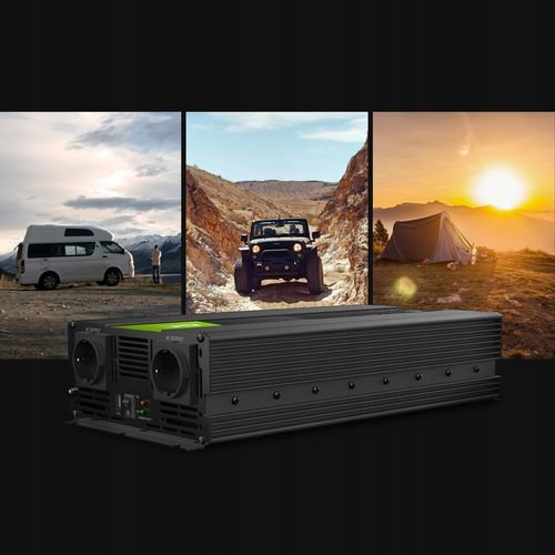 Przetwornica GREEN CELL 12V/230V 2000W/4000W na Arena.pl