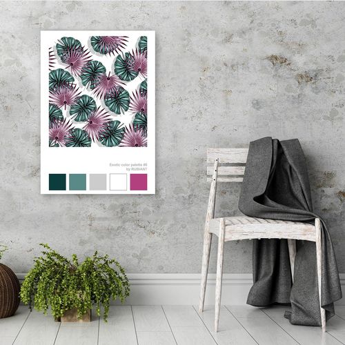 Plakat, Monstera abstrakcja 50x70 na Arena.pl