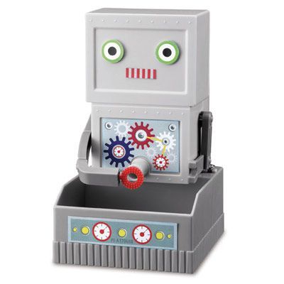 Robot puszczający bańki na Arena.pl