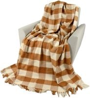 Koc Wełniany W Kratę 150X200 15689