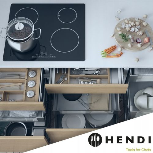 Rękawice Piekarnicze Kuchenne Ognioodporne HENDI Bawełniane 2 szt. L-38 cm na Arena.pl