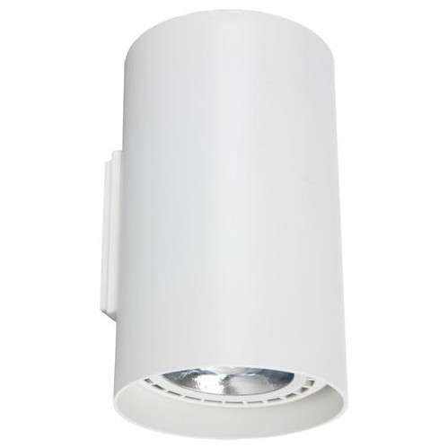 Kinkiet LAMPA ścienna TUBE 9317 Nowodvorski metalowa OPRAWA tuba biała zdjęcie 1