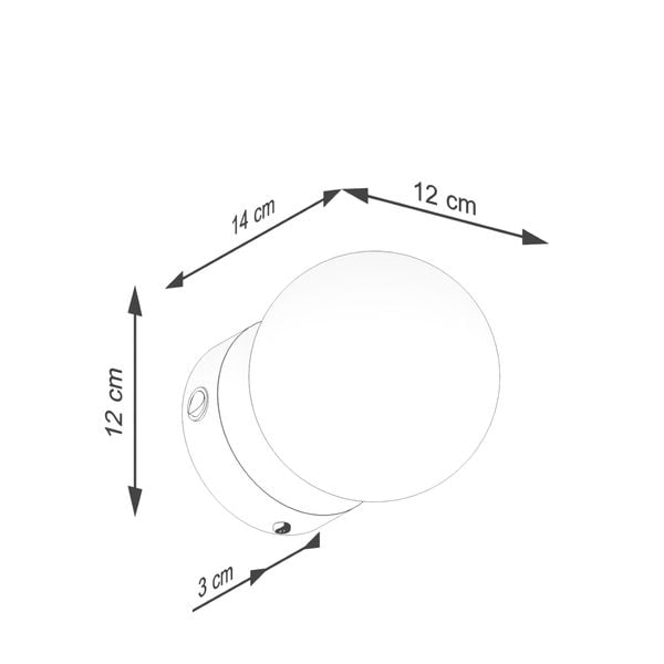 Kinkiet YOLI 1 czarny zdjęcie 7