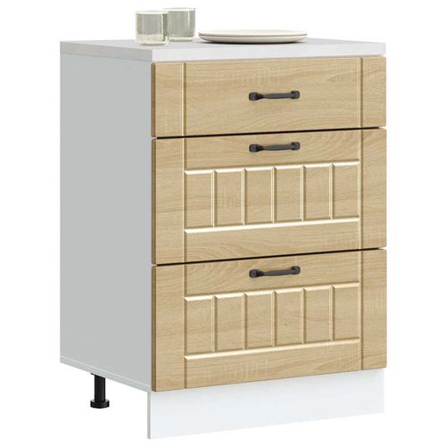 Szafka kuchenna dolna „Lucca” Dąb Sonoma Drewno klejone na Arena.pl