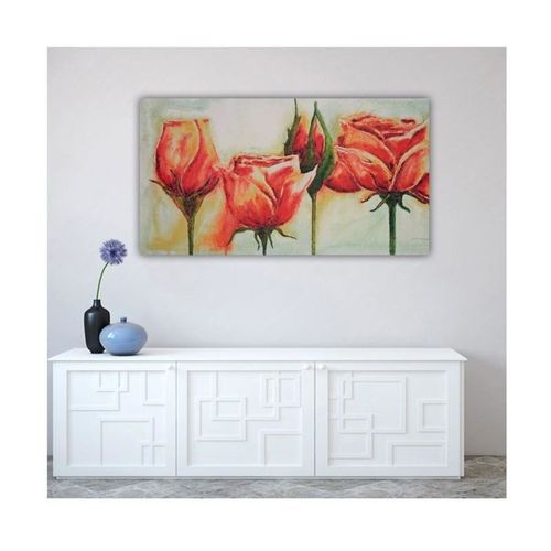 Obraz na płótnie - Canvas, Kwiaty róży 80x60 na Arena.pl