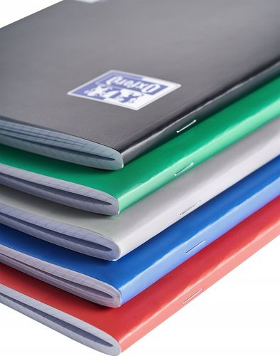 Zeszyt Kratka Zestaw zeszytów A5 60K Zeszyty szkolne 4 + 1 gratis Oxford na Arena.pl