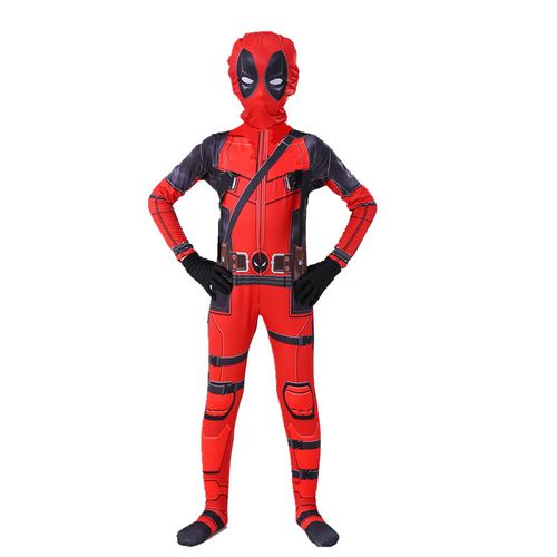 STRÓJ PRZEBRANIE KOSTIUM DEADPOOL COSPLAY 98/104 na Arena.pl
