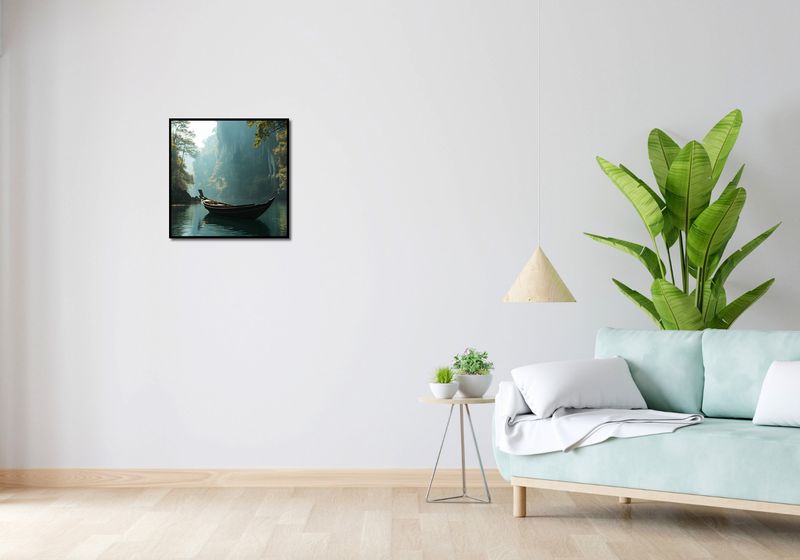 Plakat 50x50cm Samotność na Tafli zdjęcie 4