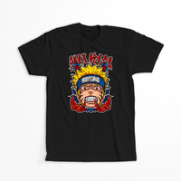 Koszulka Czarna Naruto / Boruto - WYBIERZ KOLOR KOSZULKI I FASON Damska 2XL