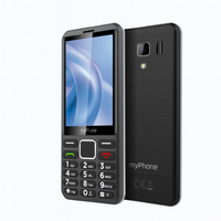 myPhone 3510 | Czarny | 3,5 " | IPS | 48 MB | 128 MB | Dual SIM | 3G | Rozdzielczość głównego aparatu 2 MP | 1800 mAh