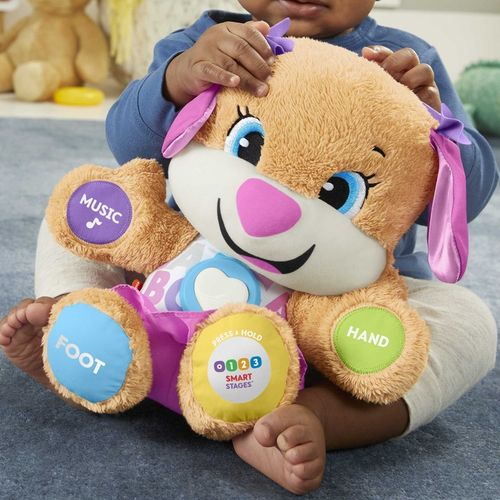 Ucz się i śmiej Siostrzyczka Szczeniaczka pluszak FPP63 Fisher Price na Arena.pl