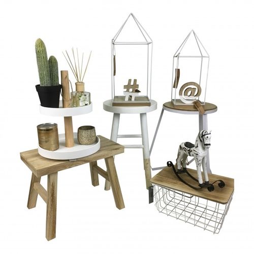 Stołek rod biały na Arena.pl