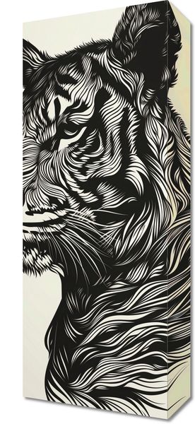 Obraz 20x50cm Tygrysi Gwizd zdjęcie 1