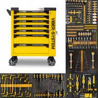 Szafka warsztatowa profesjonalny wózek narzędziowy warsztatowy wyposażeniem