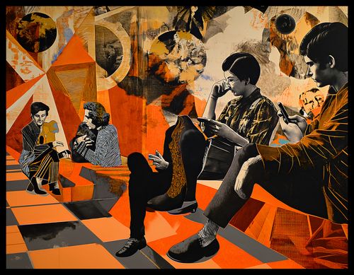 Plakat 65x50cm Przestrzeń Do Dialogu na Arena.pl