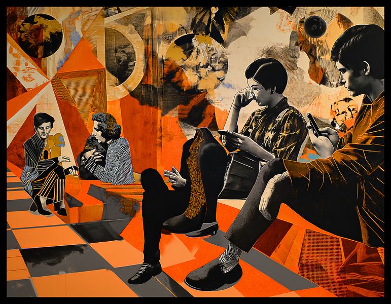 Plakat 65x50cm Przestrzeń Do Dialogu zdjęcie 2