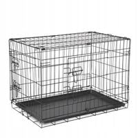 Klatka Dla Psa Rozmiar M 76 x 46 x 53 cm Klatka Kennelowa Dla Psa Kennel