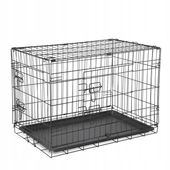 Klatka Dla Psa Rozmiar M 76 x 46 x 53 cm Klatka Kennelowa Dla Psa Kennel
